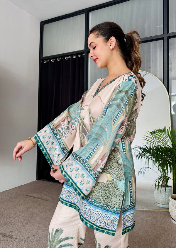 Island Flora Kurta Set