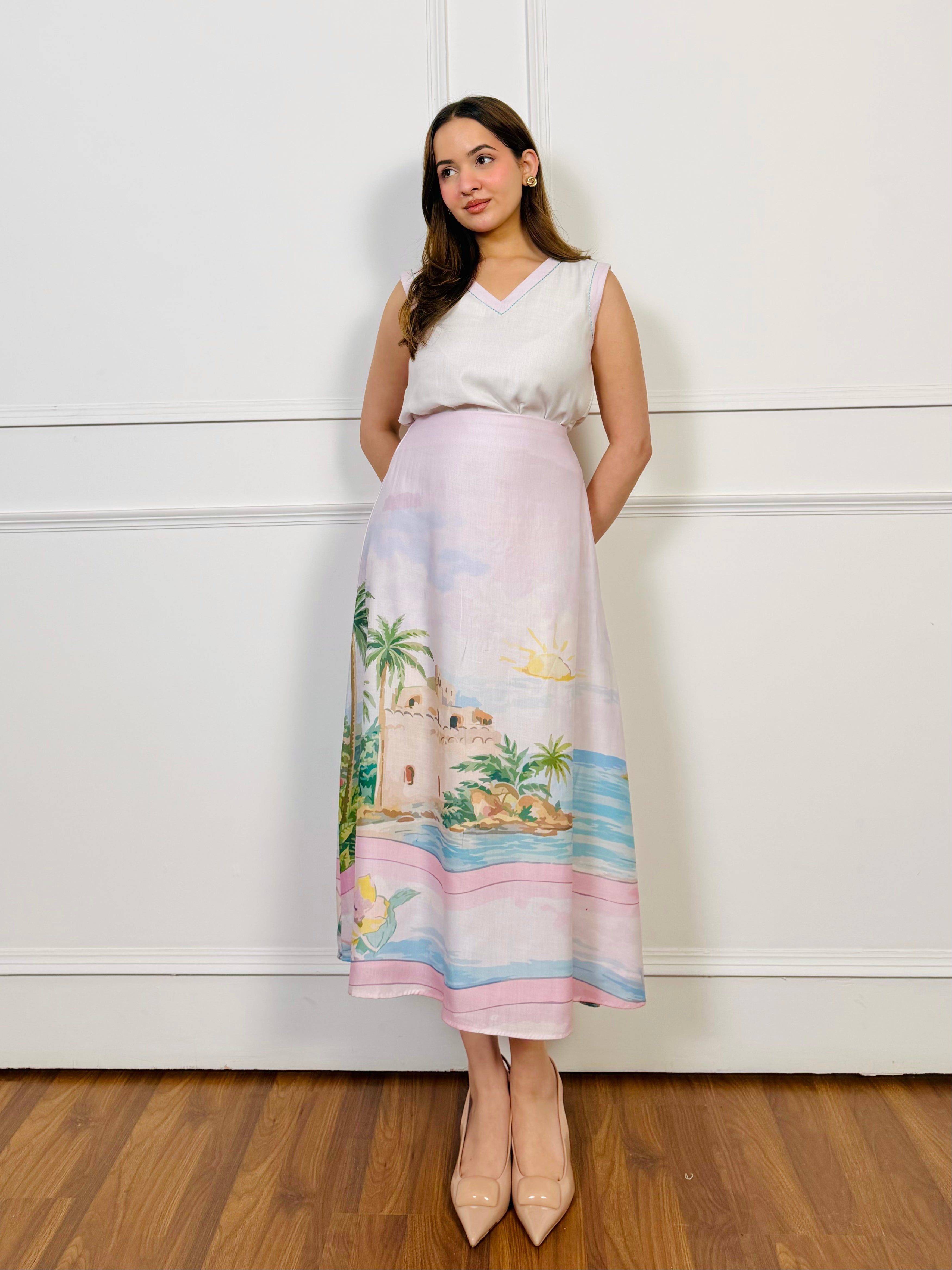 Summer Paradise Skirt Set