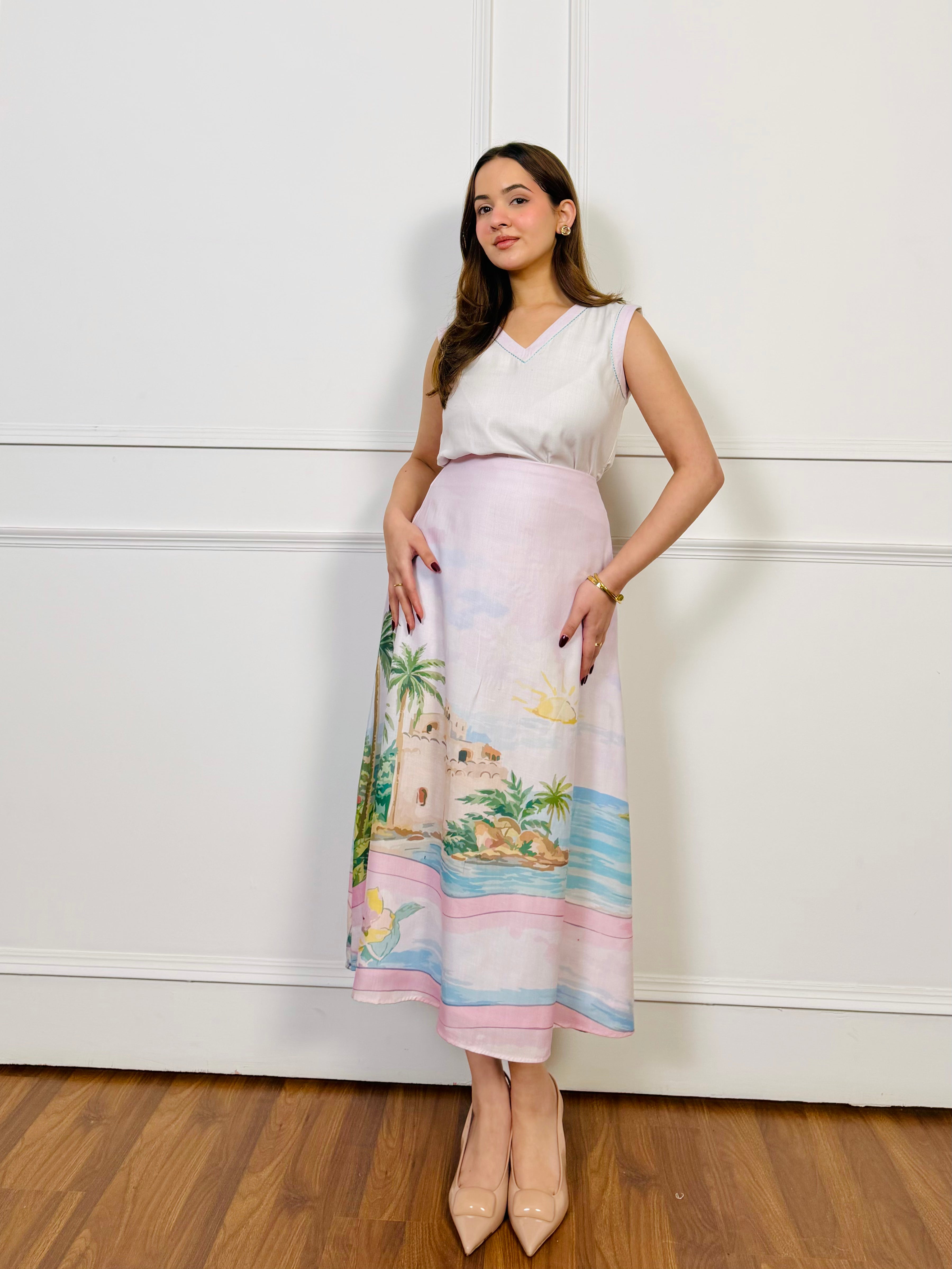 Summer Paradise Skirt Set