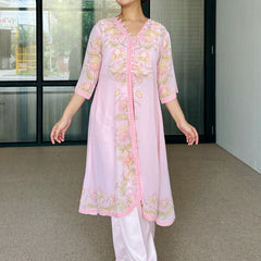 Pink Floral Festive Fusion Set