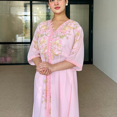 Pink Floral Festive Fusion Set