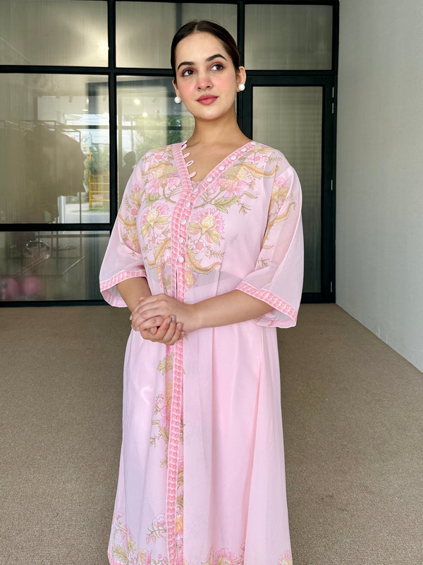 Pink Floral Festive Fusion Set