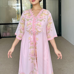 Pink Floral Festive Fusion Set