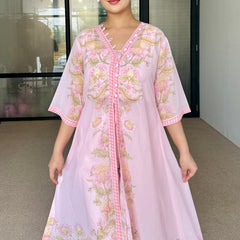 Pink Floral Festive Fusion Set