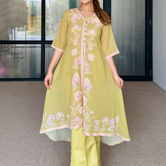 Green Floral Festive Fusion Set