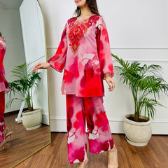 Pink Mirage Kurta Set