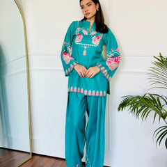 Green Serenity Kurta Set