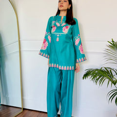 Green Serenity Kurta Set