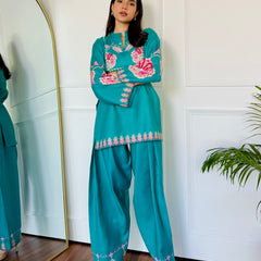 Green Serenity Kurta Set