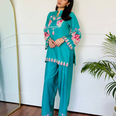 Green Serenity Kurta Set