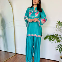 Green Serenity Kurta Set