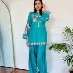 Green Serenity Kurta Set