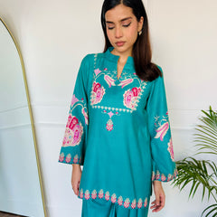 Green Serenity Kurta Set