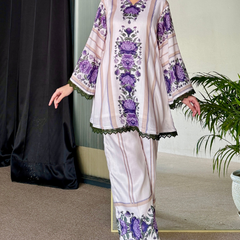 Khayal Beige Kurta Set