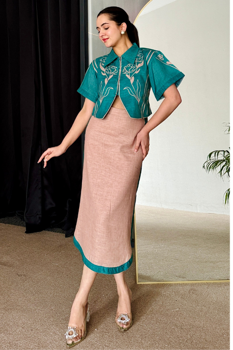 Fern Fawn Skirt Set