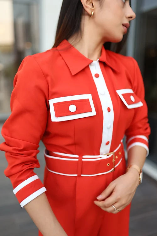 Bold And Classy Power Fall Coord