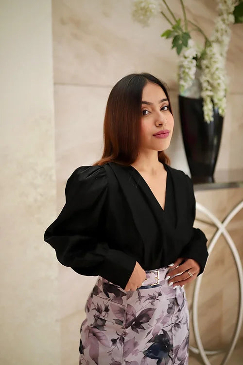 Black Skirt Co-ord set