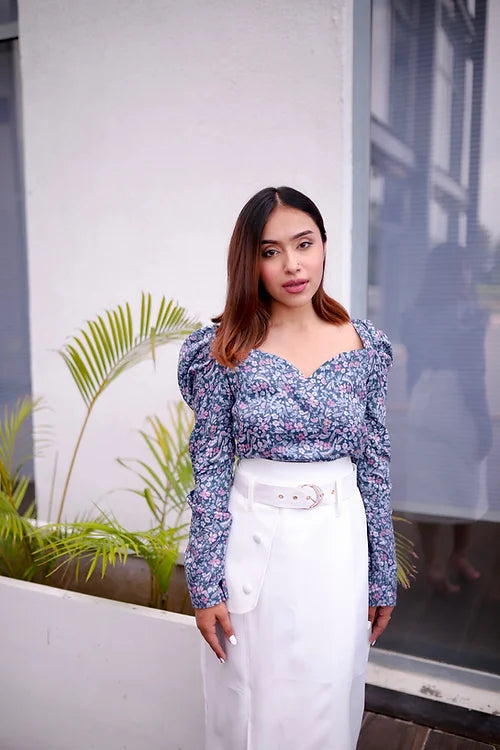 Emily Pastel Skirt Set