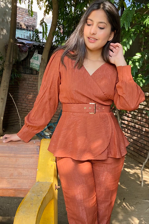 Emily Bold Rust Formal Coord