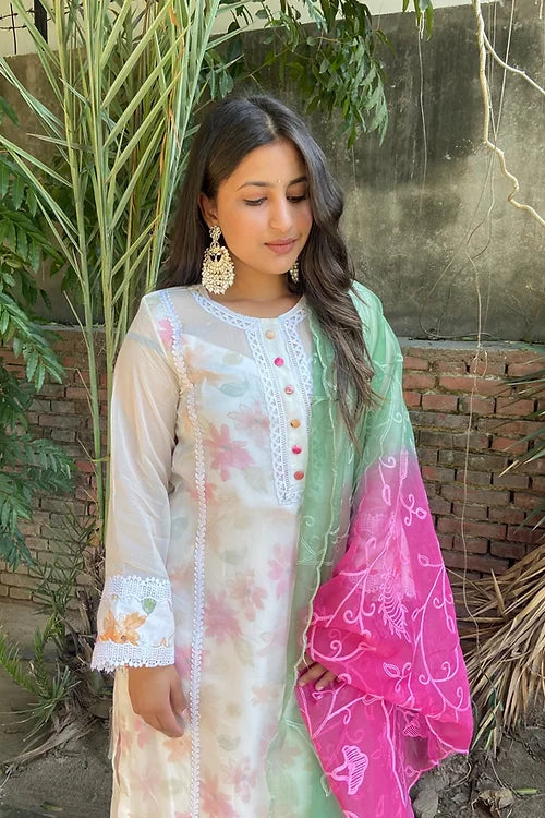 Feriha Pakistani Kurta Set with Dupatta