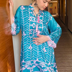 Ayesha Flared Pakistani Kurta Set