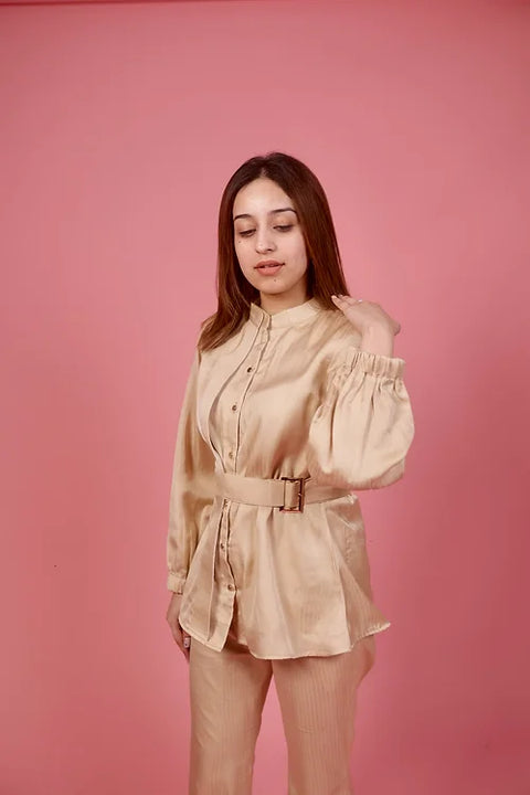 Stella Beige Coord Set