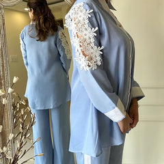 Tyla Denim Blue Coord Set