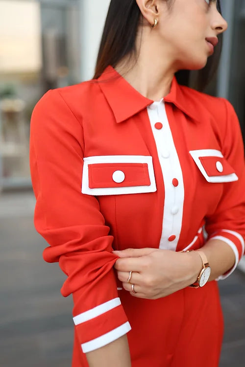 Bold And Classy Power Fall Coord