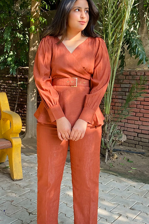 Emily Bold Rust Formal Coord