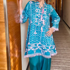 Ayesha Flared Pakistani Kurta Set
